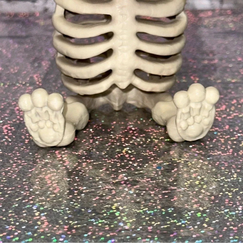 Crazy Bonez Teddy Bonez Skeleton Figurine 5 Inch Figure Halloween Decor
